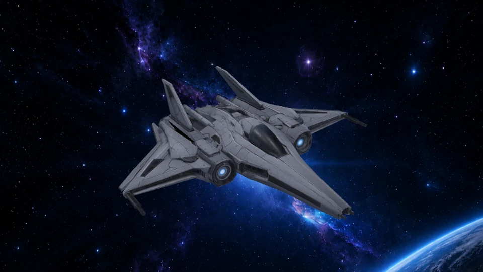 Starblade Sentinel spacecraft