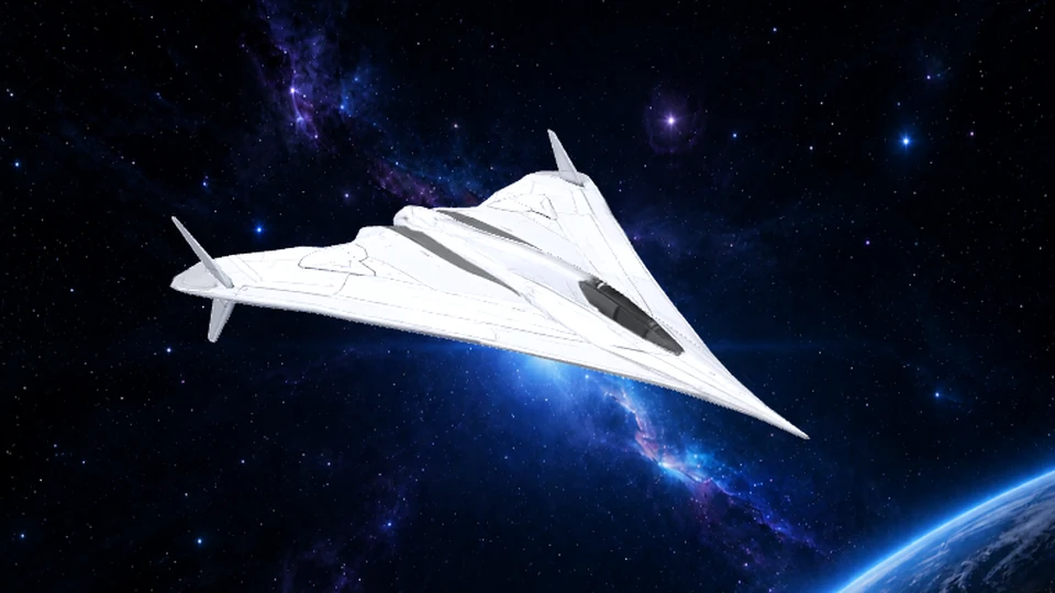 White Phantom spacecraft